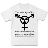 White this is the age of sin   transgender symbol Premium Tee - artisFamous