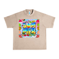 French Oak Sweet Summer Time Urban Heavy Tee - CowhideDigitalArt