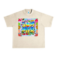 Sandshell Sweet Summer Time Urban Heavy Tee - CowhideDigitalArt