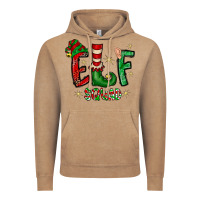 Vintage Coffee Elf Squad Vintage Hoodie - CowhideDigitalArt