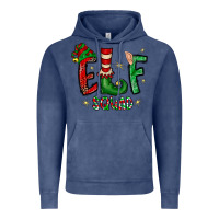 Vintage Denim Elf Squad Vintage Hoodie - CowhideDigitalArt