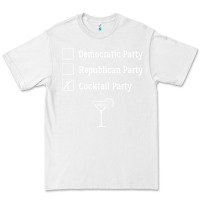 White democratic republican cocktail party funny Premium Tee - artisFamous