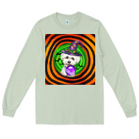 Halloween Bichons Frise Dog Long Sleeve Tee | Teevron