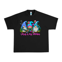 Black Jesus Is My Anchor Urban Heavy Tee - CowhideDigitalArt