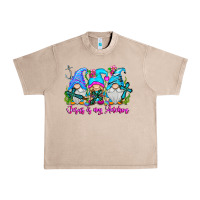 French Oak Jesus Is My Anchor Urban Heavy Tee - CowhideDigitalArt