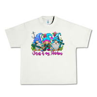 Pistachio Jesus Is My Anchor Urban Heavy Tee - CowhideDigitalArt