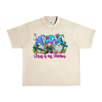 Sandshell Jesus Is My Anchor Urban Heavy Tee - CowhideDigitalArt