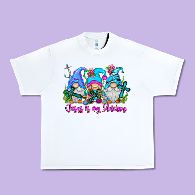 Jesus Is My Anchor Urban Heavy Tee Designed By Cowhidedigitalart