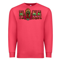 Cardinal nana floral aztec leopard Premium Sweatshirt - Jasminsmagicworld