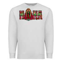 Dove Grey nana floral aztec leopard Premium Sweatshirt - Jasminsmagicworld