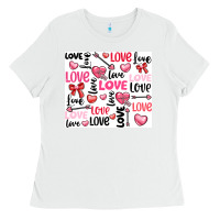 White love Ladies Tee - LillyAllenDesigns