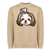 Mushroom shih tzu Heavyweight Sweatshirt - Jasminsmagicworld