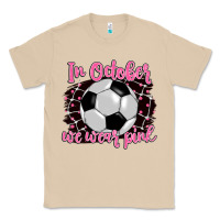 Mushroom in october we wear pink soccer Classic Tee - BarkalooDesign