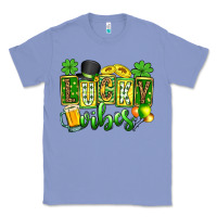 Colony Blue St. Patrick's Lucky vibes Classic Tee - OliviaCreatesArt
