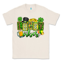 Natural St. Patrick's Lucky vibes Classic Tee - OliviaCreatesArt