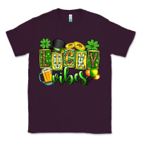 Plum St. Patrick's Lucky vibes Classic Tee - OliviaCreatesArt