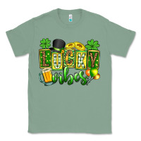 Sage St. Patrick's Lucky vibes Classic Tee - OliviaCreatesArt