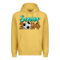 Antique Gold soccer senior 2024 Premium Hoodie - BarkalooDesign