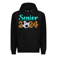 Black soccer senior 2024 Premium Hoodie - BarkalooDesign