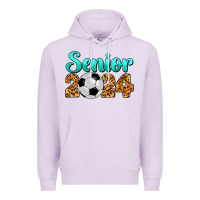 Lilac soccer senior 2024 Premium Hoodie - BarkalooDesign