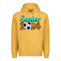 Mustard soccer senior 2024 Premium Hoodie - BarkalooDesign