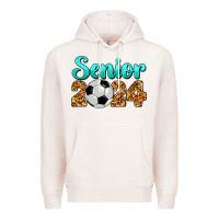 Pale Pink soccer senior 2024 Premium Hoodie - BarkalooDesign