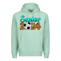 Seafoam soccer senior 2024 Premium Hoodie - BarkalooDesign