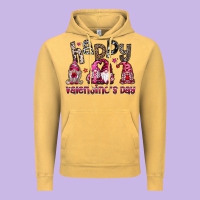 Happyvalentinesday Vintage Hoodie Designed By Sublimationcraftshop