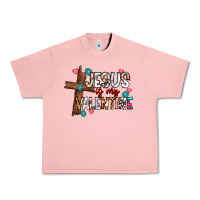 Salmon jesus is my valentine Urban Heavy Tee - CowhideDigitalArt
