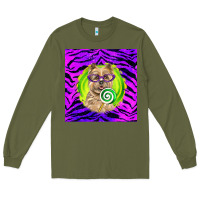Army Green Halloween Cairn Terrier Dog Long Sleeve Tee - LillyAllenDesigns