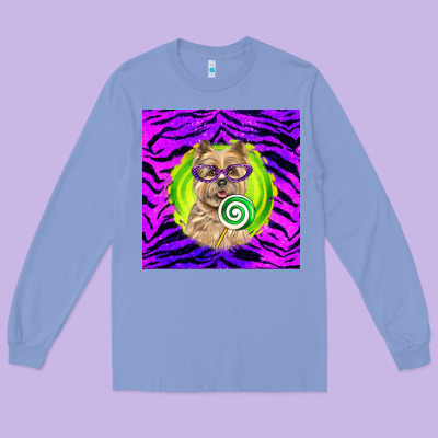 Halloween Cairn Terrier Dog Long Sleeve Tee Designed By Lillyallendesigns