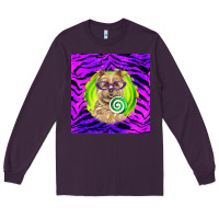 Plum Halloween Cairn Terrier Dog Long Sleeve Tee - LillyAllenDesigns