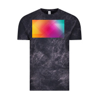 Cloud Black multicolor abstract lines Vintage Tee - chombo