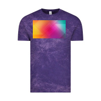 Cloud Purple multicolor abstract lines Vintage Tee - chombo