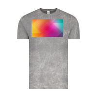Cloud Rock multicolor abstract lines Vintage Tee - chombo