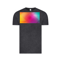 Vintage Black multicolor abstract lines Vintage Tee - chombo