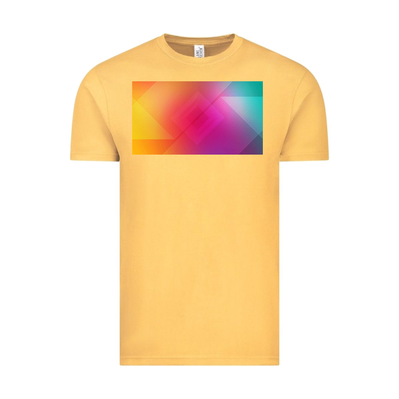 Multicolor Abstract Lines Vintage Tee by chombo | Teevron