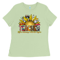 Matcha Teacher Ladies Tee - CowhideDigitalArt