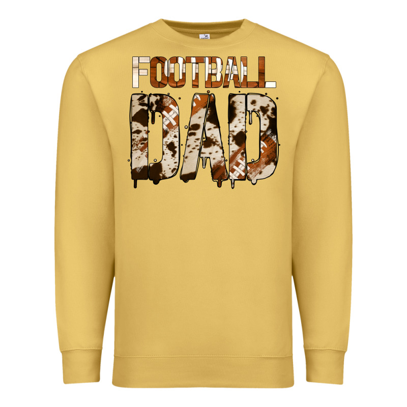 No Background American Football Dad Premium Sweatshirt by Jasminsmagicworld | Teevron