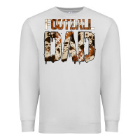 Dove Grey no background american football dad Premium Sweatshirt - Jasminsmagicworld