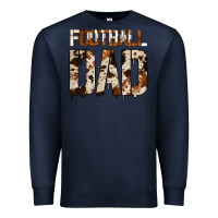 Navy no background american football dad Premium Sweatshirt - Jasminsmagicworld