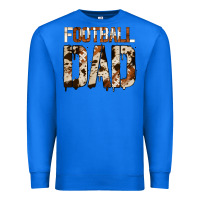 True Royal no background american football dad Premium Sweatshirt - Jasminsmagicworld