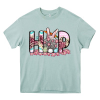 Arona Easter Day Hop bunny Heavy Core Tee - OliviaCreatesArt