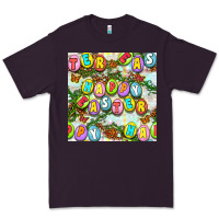 Plum Happy Easter Seamless Pattern Premium Tee - BundleAndBundleShop
