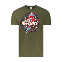 Vintage Olive Western Mimi Patriotic 4th of July Vintage Tee - LillyAllenDesigns