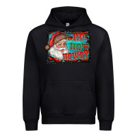 Black ho ho howdy with santa Urban Hoodie - RanaPortraitStore