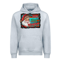 Heather Grey ho ho howdy with santa Urban Hoodie - RanaPortraitStore