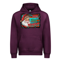 Mauve Wine ho ho howdy with santa Urban Hoodie - RanaPortraitStore