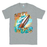 Heather Grey Salty vibes Classic Tee - FaDigitalArtStudio