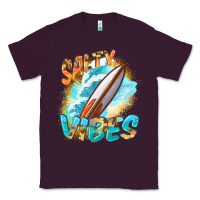 Plum Salty vibes Classic Tee - FaDigitalArtStudio
